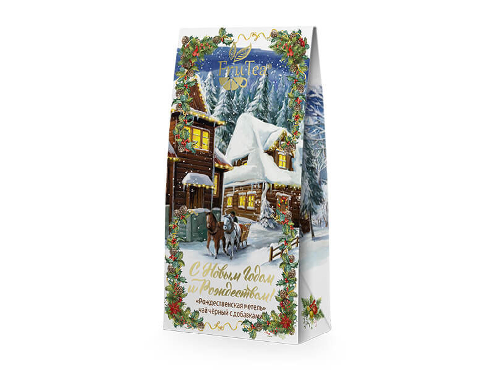 Чай FruTea чёрный «Рождественская метель»