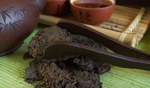 Пуэр «Старые чайные головы» [Провинция Юньнань; Menghai Li Ming Tea Factory (Lao Cha Tou Pu Er), 7 лет