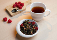 Чай чёрный «Малиновая панна-котта»